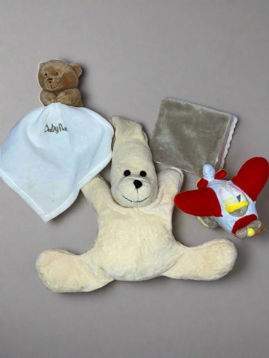 Baby Napkins & plushies