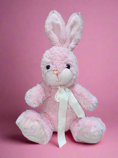 Pink ribbon bunny