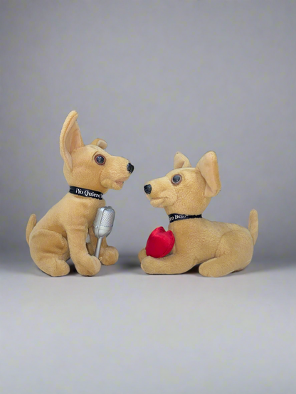 A pair of Taco Bell action puppies Soft Toys