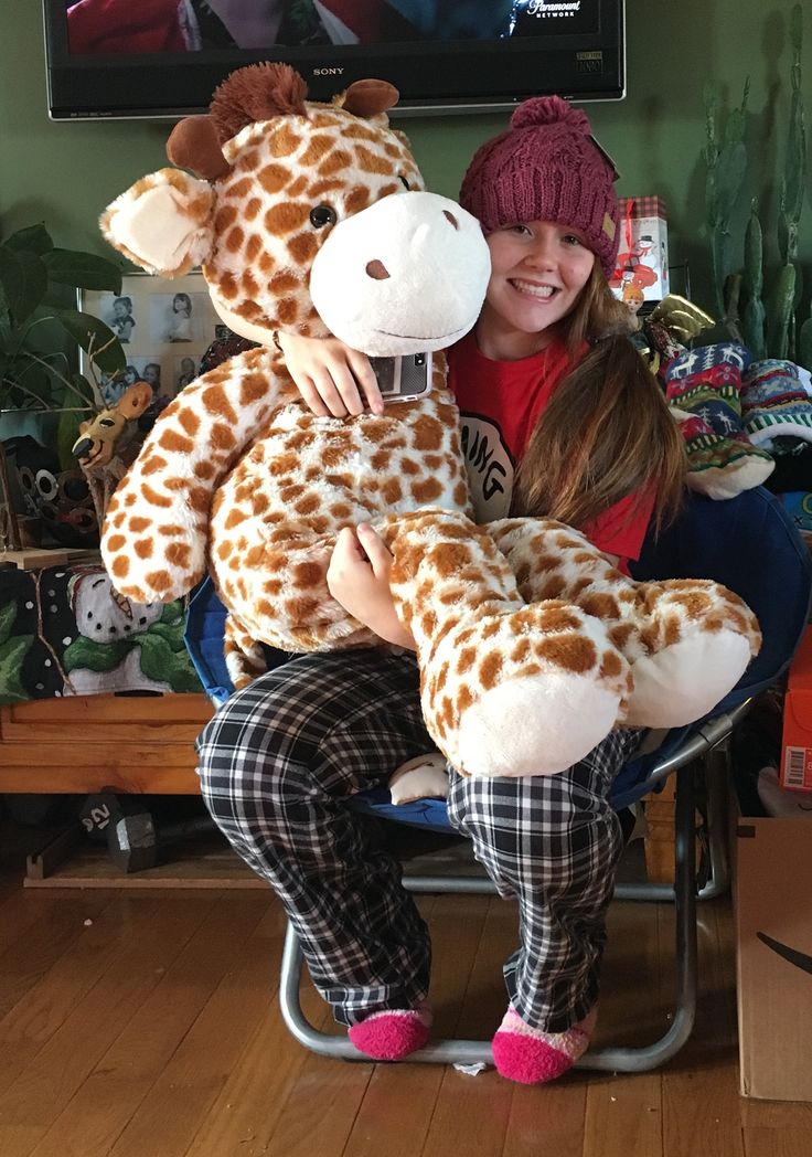 Giant Giraffe Teddy Bear Style