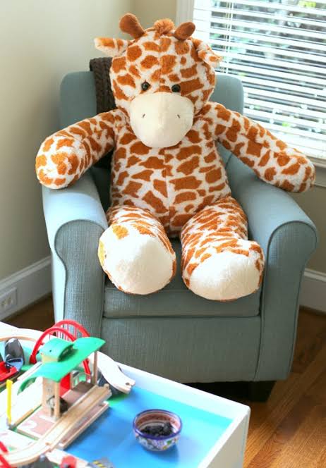 Giant Giraffe Teddy Bear Style