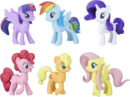 pack of 6 | Cute Pony unicorns | Action Figures (3099)